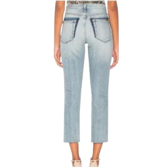 Joe's Jeans Debbie High Rise Straight Crop Jean In Kamryn Size 27 - Picture 2 of 9